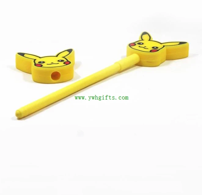 Soft PVC Cartoon Character Pen Cap 3d Pen Topper Soft PVC Cartoon Character Pen Cap 3d Pen Topper